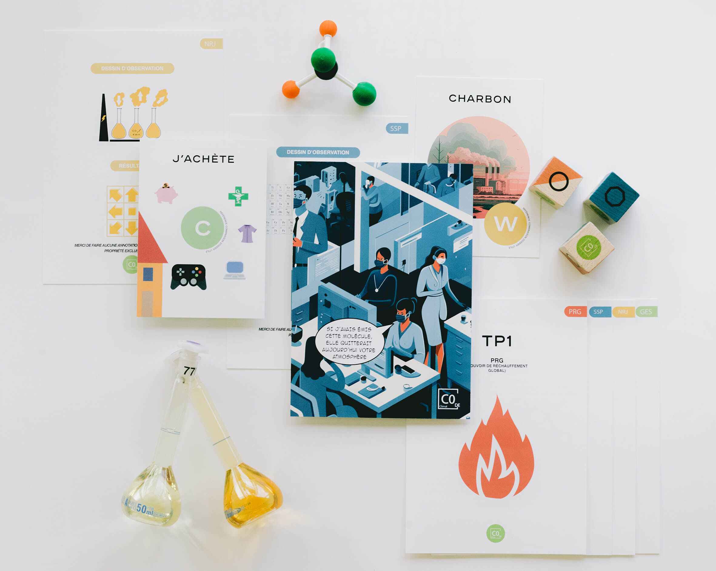 logo code climat escape game pour sensibiliser les entreprises